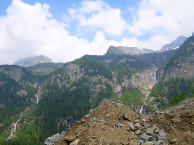 veduta da cava - cascate
