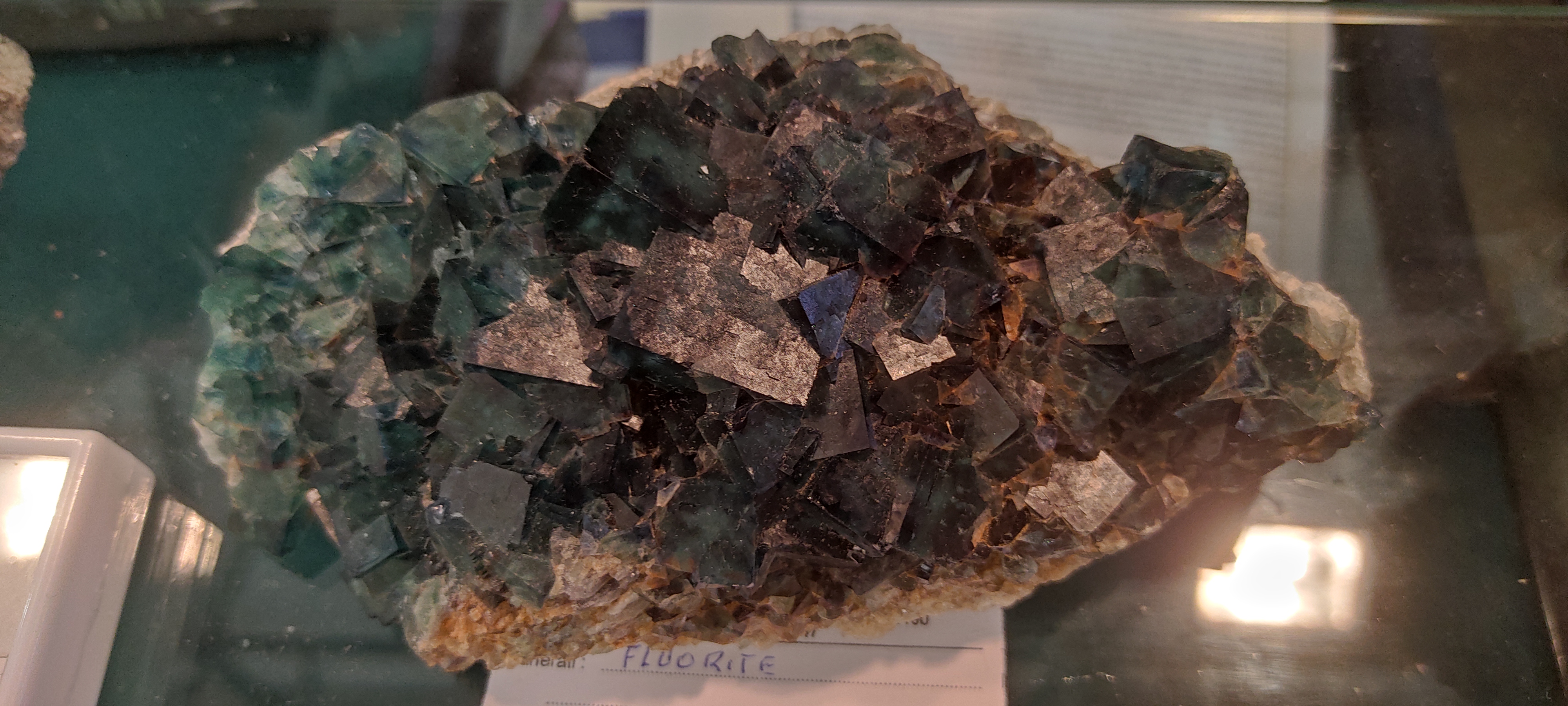 minerale fluorite verde madagascar